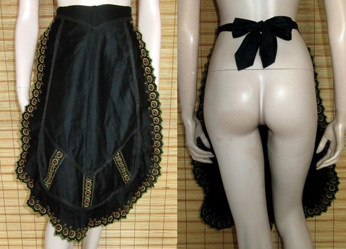 Schwarze halbschürze - halbschÜrze,