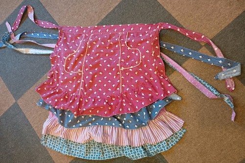 4er set schürze - 4er,